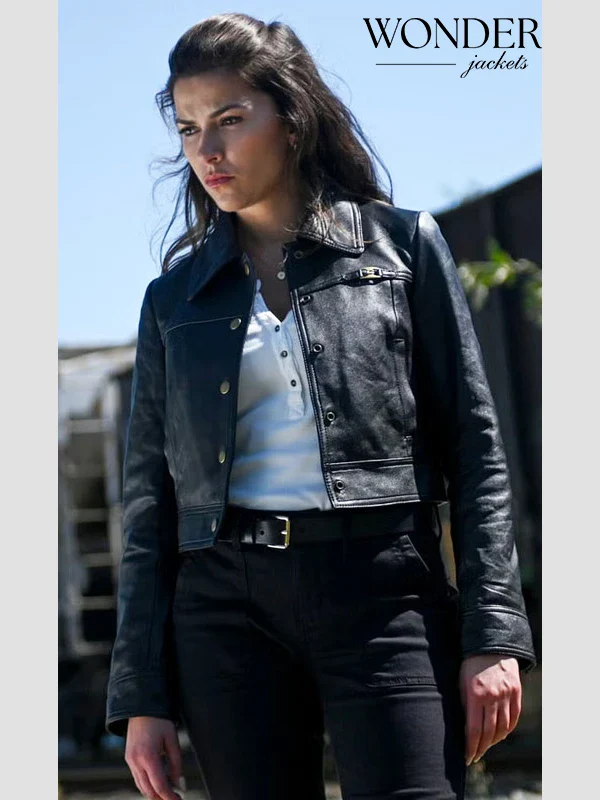 Billie Matalon Tracker S02 Black Leather Jacket