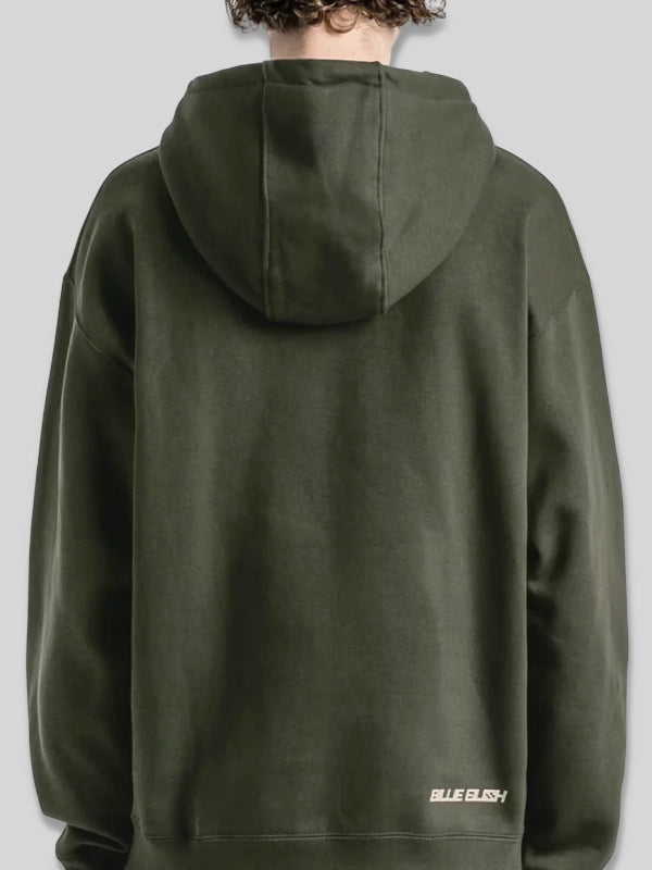 Billie Eilish Green Nike Hoodie