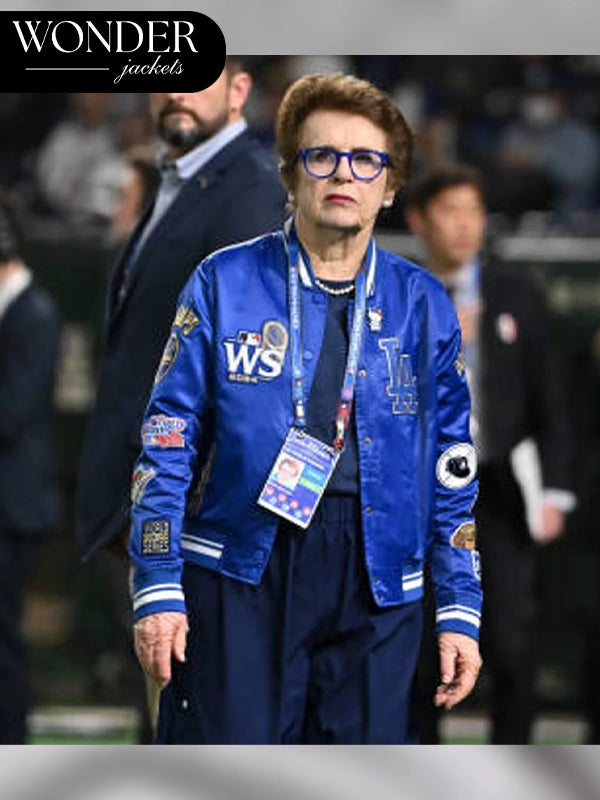 Billie Jean Los Angeles Dodgers Varsity Jacket
