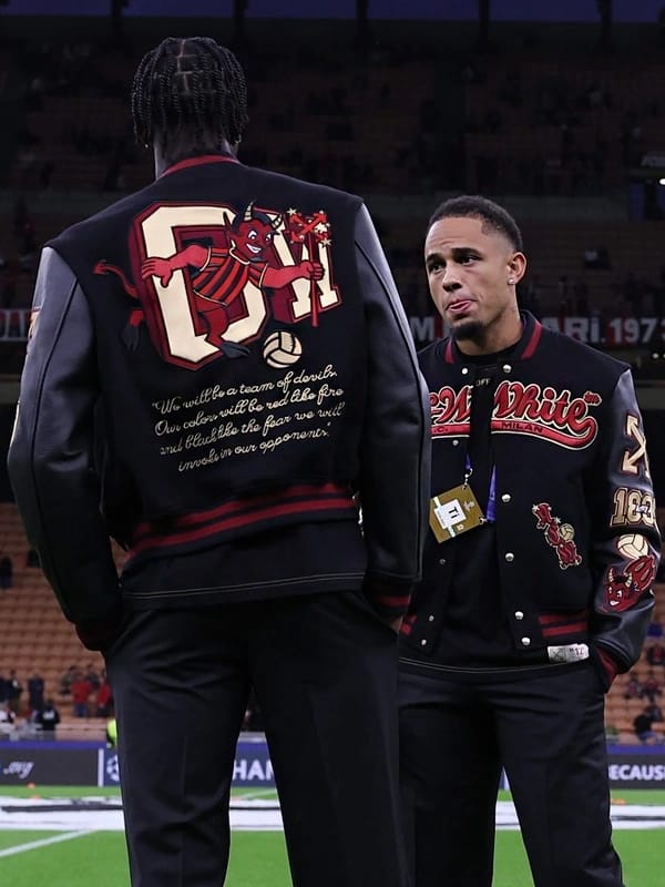 Black Ac Milan Jacket