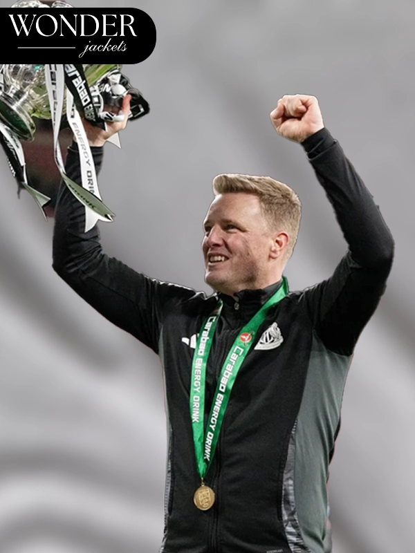 Black Eddie Howe Newcastle United Jacket