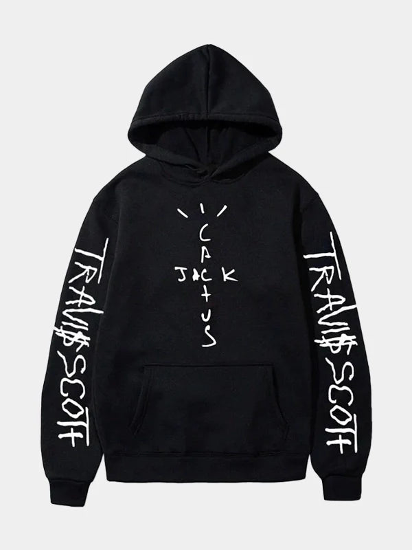 Black Travis Scott Cactus Jack Hoodie