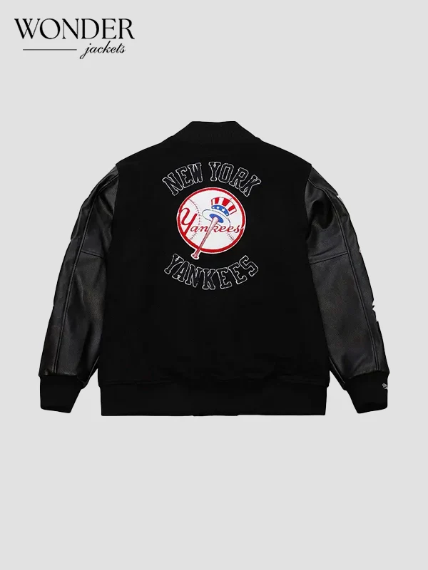 Black Varsity New York Yankees Jacket