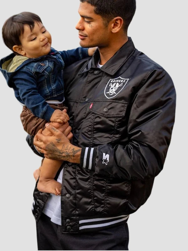 Black Levis X Starter Raiders Jacket 