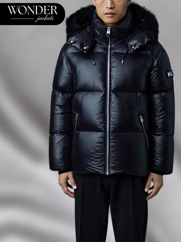 Black Mackage Puffer Jacket