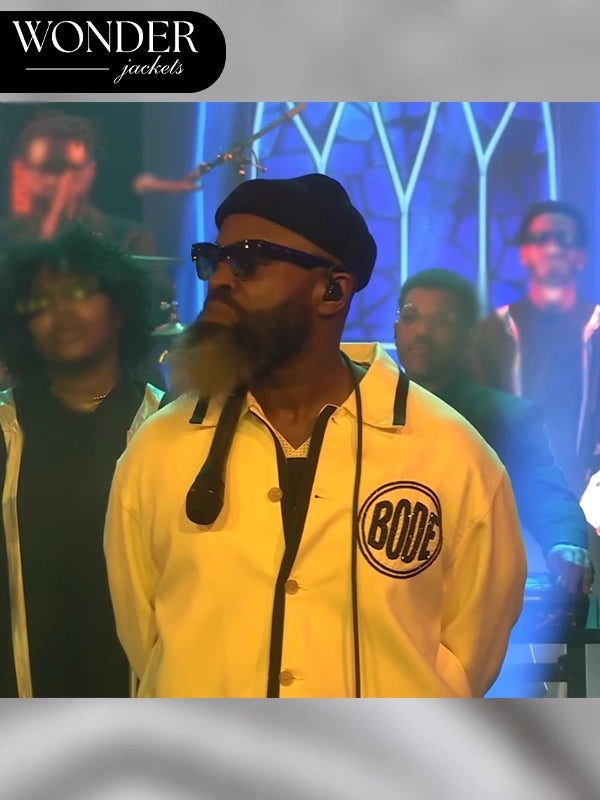 Black Thought’s signature jacket look from The Tonight Show
