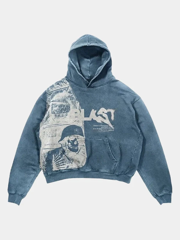 Blast Blue Hoodie