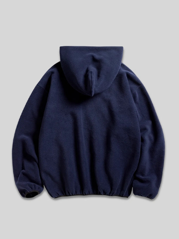 Blue Anti Social Social Club Polar Fleece Hoodie
