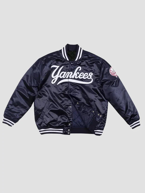 Blue Bomber Yankees Jacket