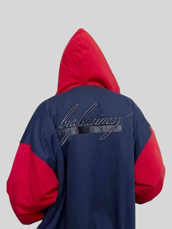 Blue Hoodie Martine Rose Big Business