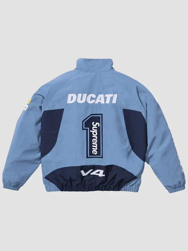 Blue Supreme Ducati Track Jacket