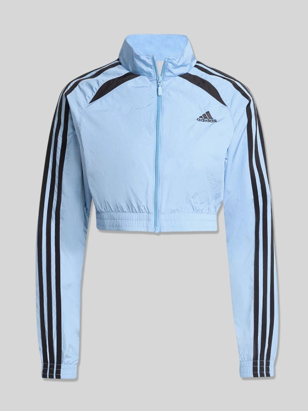 Blue Adicolor Teamgeist Cropped Track Top
