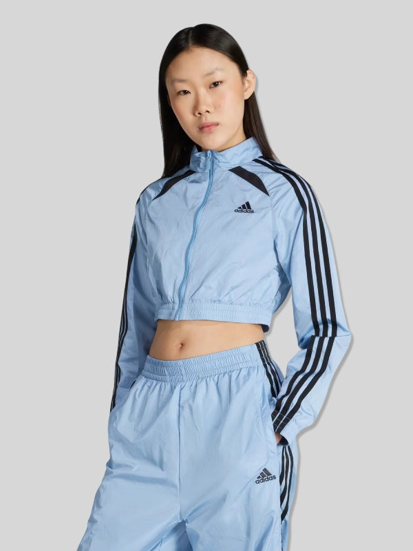 Blue Teamgeist Adicolor Cropped Track Top