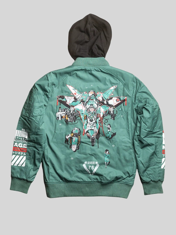 Boomslank x M.RAGE Arsenal Bomber Jacket