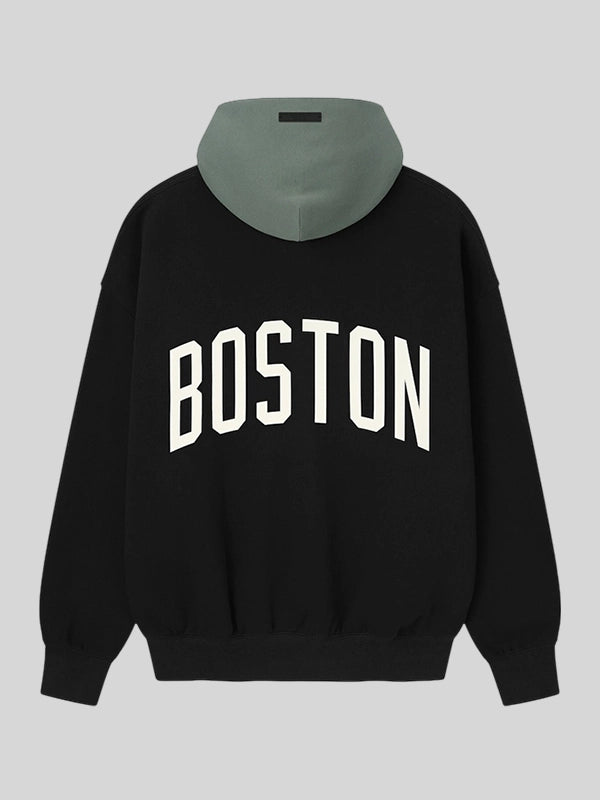Boston Celtics Fear of God x NBA Sport Black Hoodie