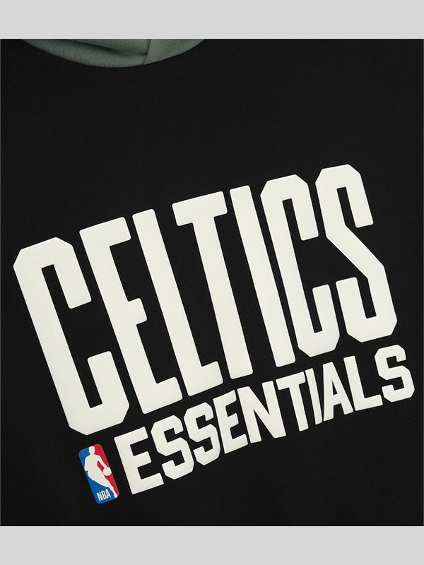 Boston Celtics Fear of God x NBA Sport Hoodie Black