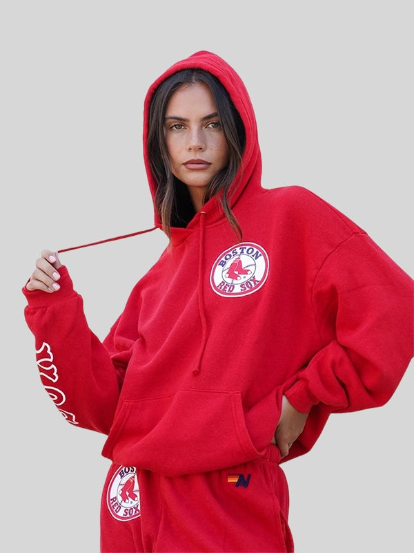 Boston Red Sox Aviator Nation x MLB Red Hoodie