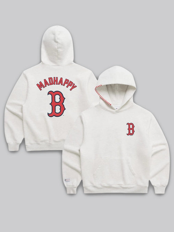 Boston Red Sox Madhappy x MLB Grey Fleece Hoodie
