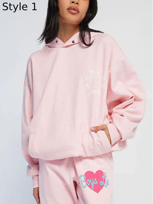 Boys Lie Pink Hoodie