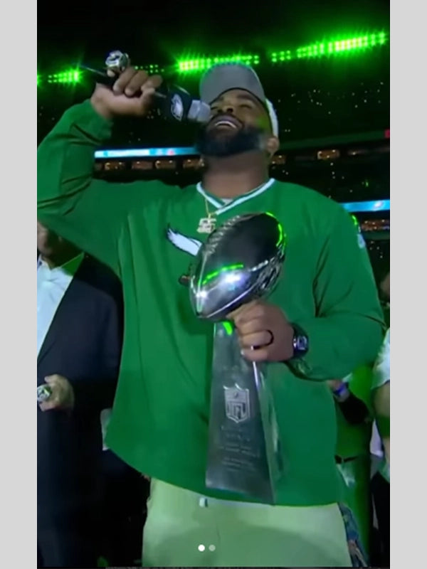 Brandon Graham Eagles Green Long Sleeves T-Shirt