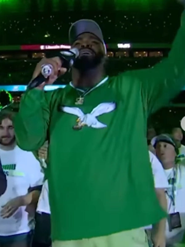 Brandon Graham Eagles Long Sleeves T-Shirt Green 