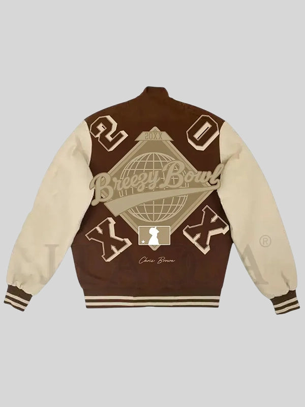 Breezy Bowl Letterman Varsity Jacket