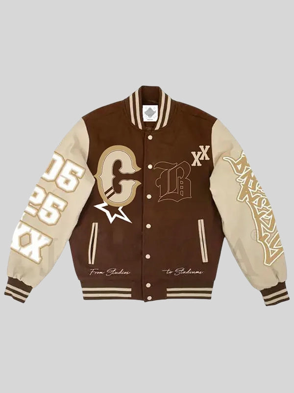 Breezy Bowl XX Letterman Varsity Jacket