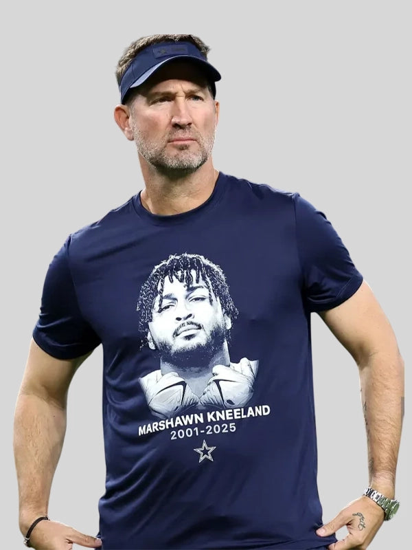 Brian Schottenheimer Marshawn Kneeland T-Shirt 2001 2025