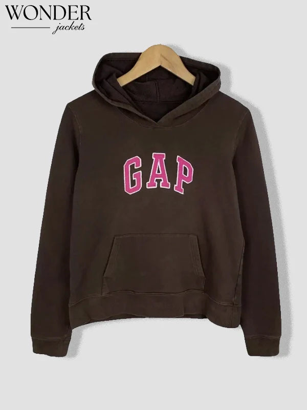 Brown And Pink Gap Hoodie