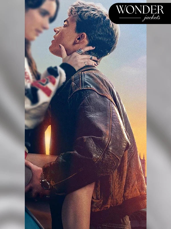 Brown Leather Matthew Broome My Fault London Jacket