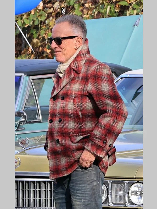 Bruce Springsteen Plaid Coat