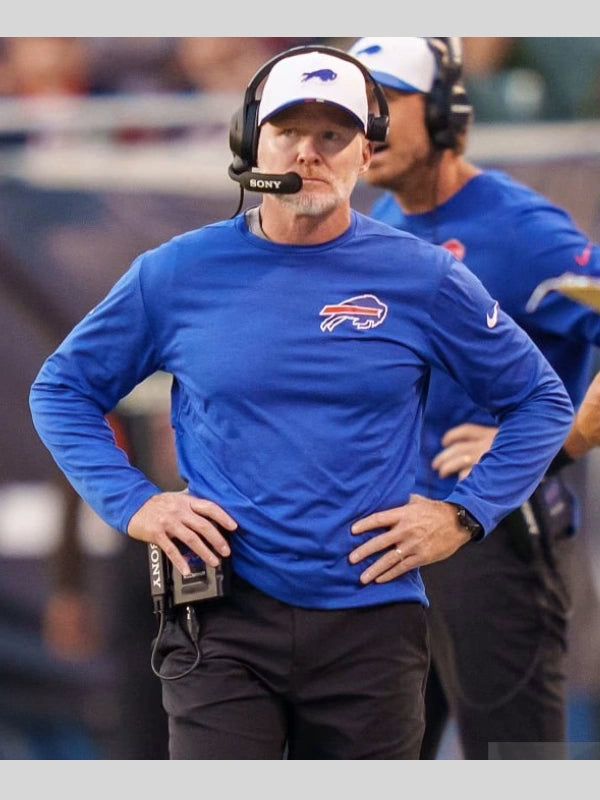 Buffalo Sean McDermott Preseason Blue Sweatshirt