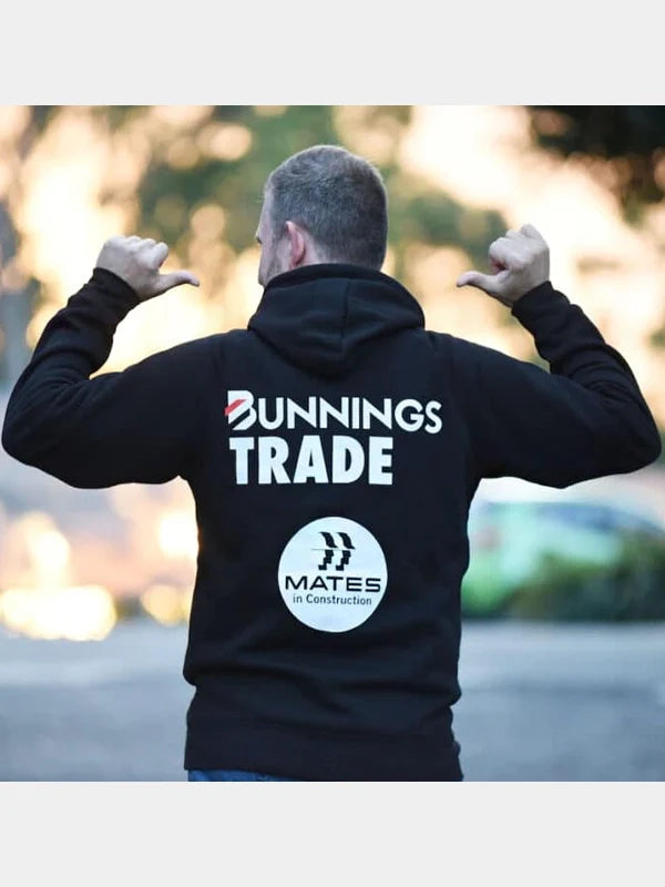 Bunnings Trade Black Hoodie