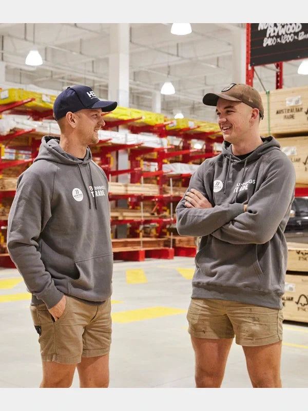 Bunnings Trade Grey Hoodie