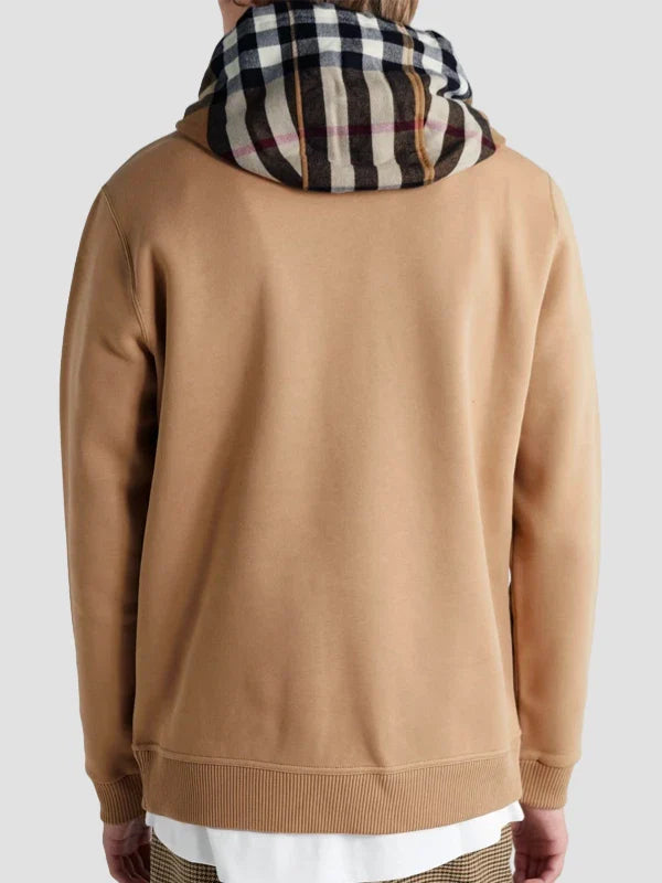 Burberry Beige Pullover Hoodie