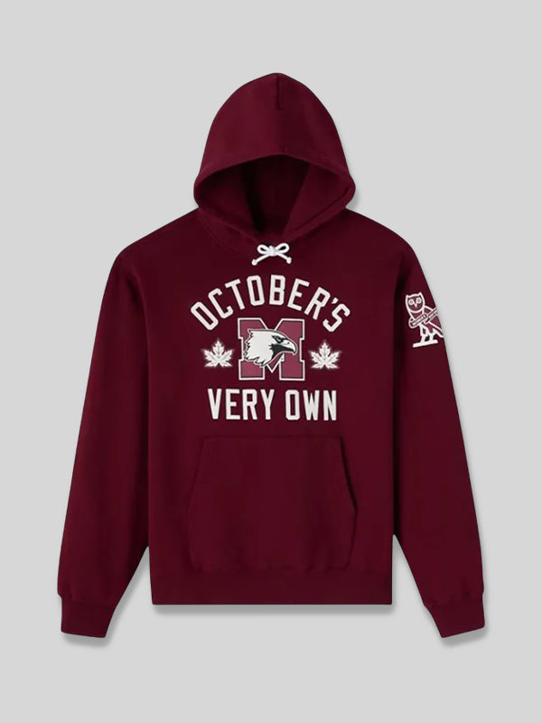 Burgundy OVO McMaster University Hoodie