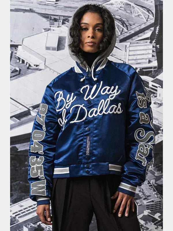 By Way of Dallas Cowboys Varsity Jacket