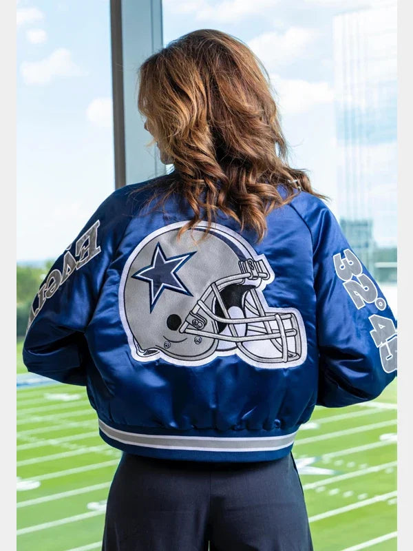 By Way of Dallas Varsity Jacket Dallas Cowboys