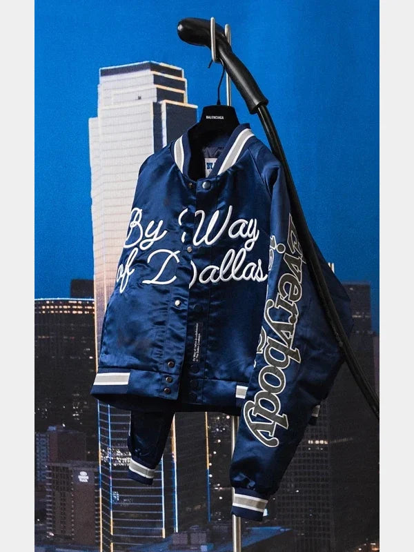 By Way of Dallas Varsity Jacket