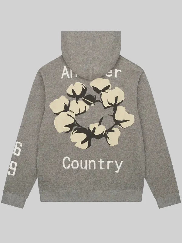 Cactus Plant Flea Market Denim Tears Hoodie Grey