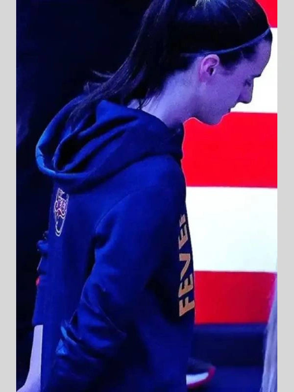 Caitlin Clark Dallas Wings Blue Hoodie