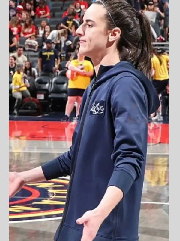 Caitlin Clark Dallas Wings v Indiana Fever Blue Hoodie