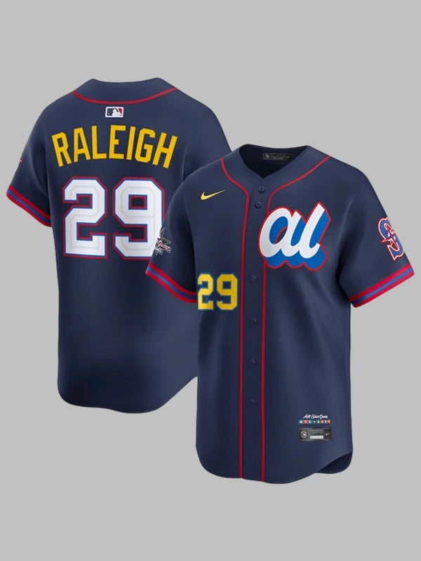 Cal Raleigh American League Navy Jersey