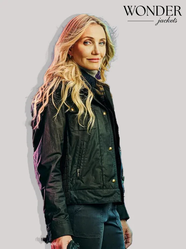 Cameron Diaz Back in Action Jacket Black