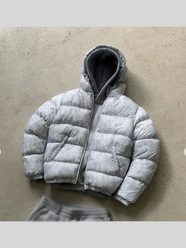 Camo Puffer SUVENE Jacket