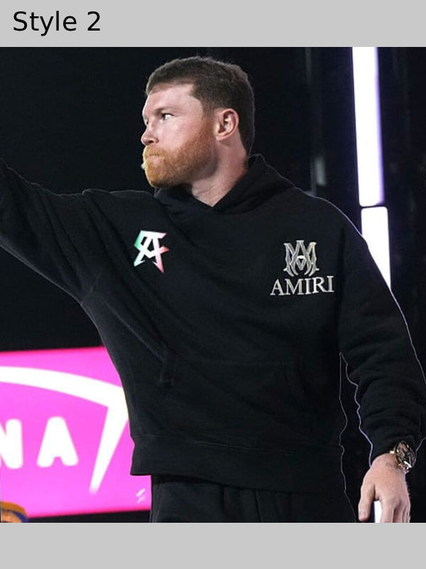 Canelo Amiri Hoodie Black