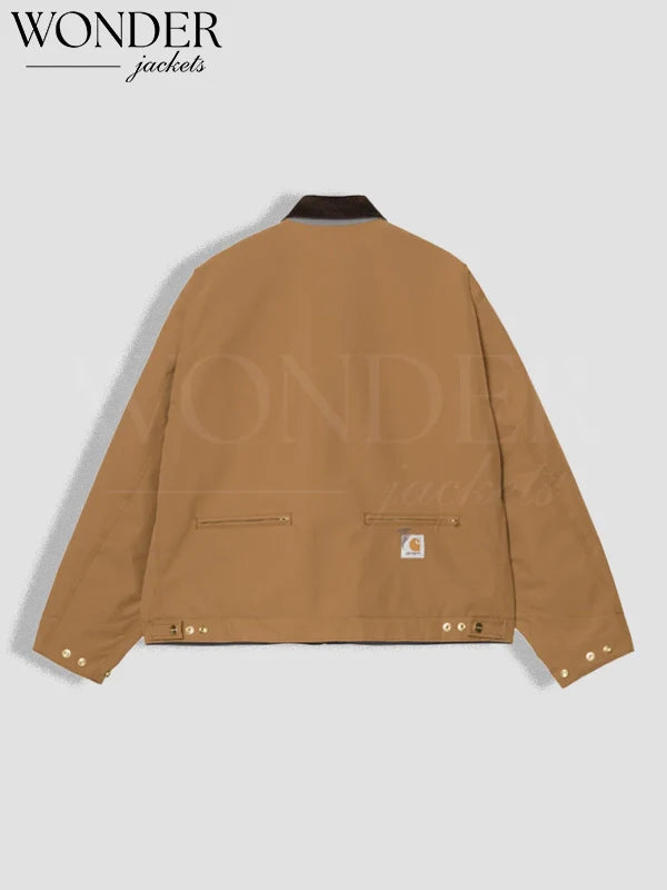 Carhartt WIP INVINCIBLE Reversible Detroit Jacket Brown