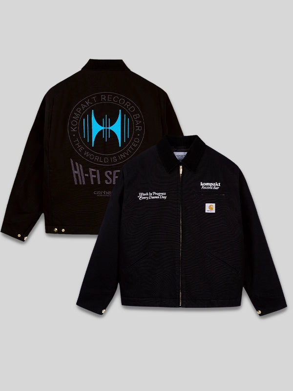 Carhartt WIP Kompakt Record Bar Jacket Black