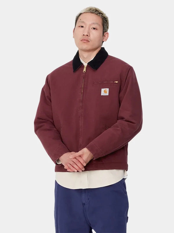 Carhartt Wip OG Detroit Burgundy Jacket