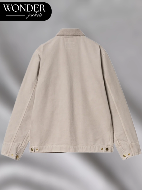 Carhartt Detroit Dusky Beige Zip-up Jacket